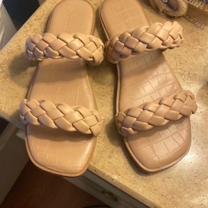 Sincerely, Jules slip on sandals